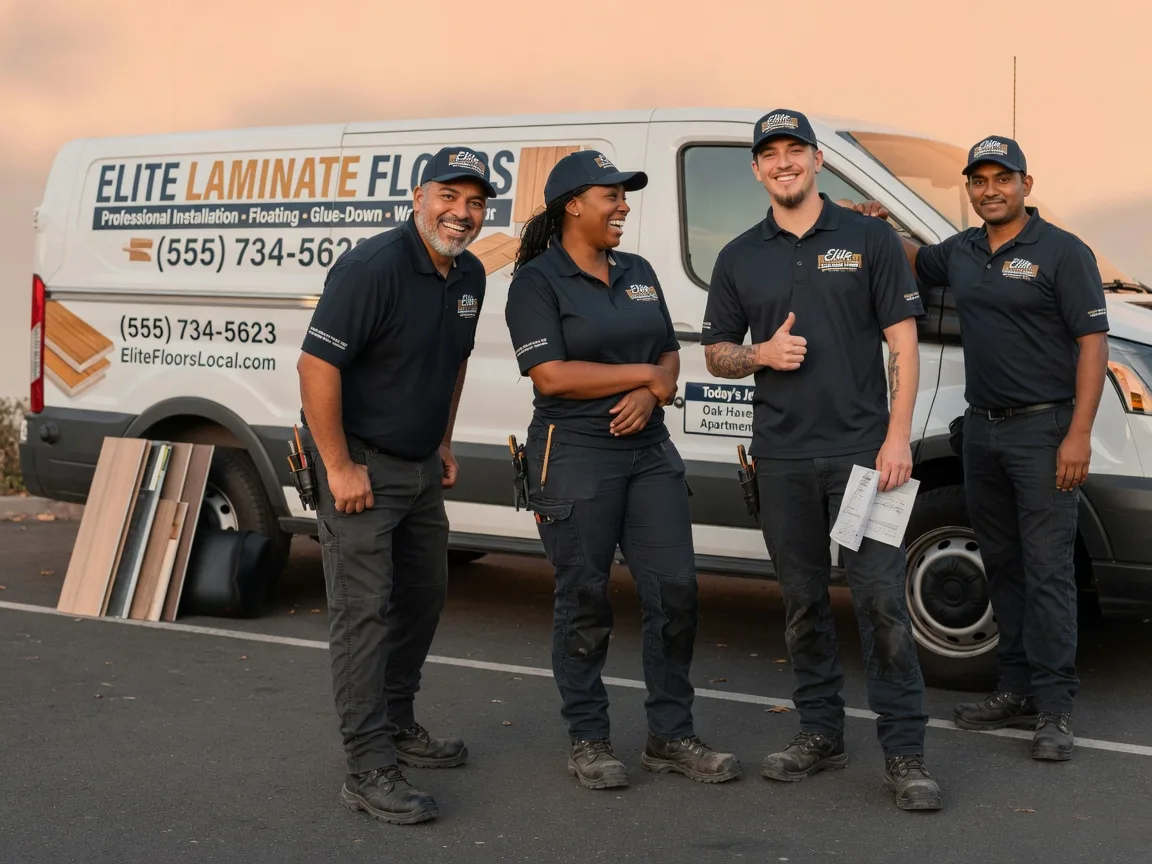 Laminate flooring installation company in Dakota City, IA